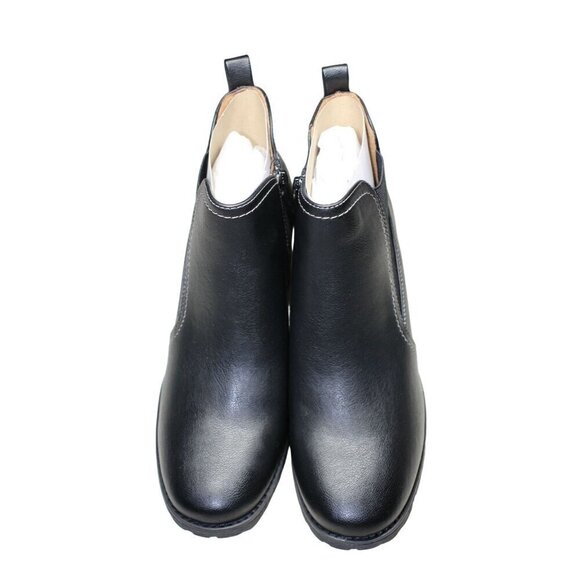 EUROSOFT Black Ankle Boots Womens Size 9 Dustine Side Zipper Closure - Picture 5 of 11